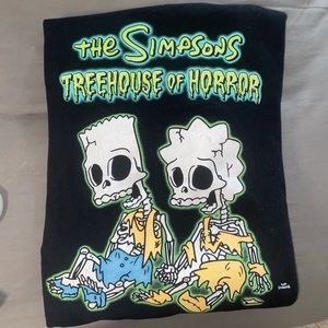 The Simpson Treehouse of Horror black graphic tee